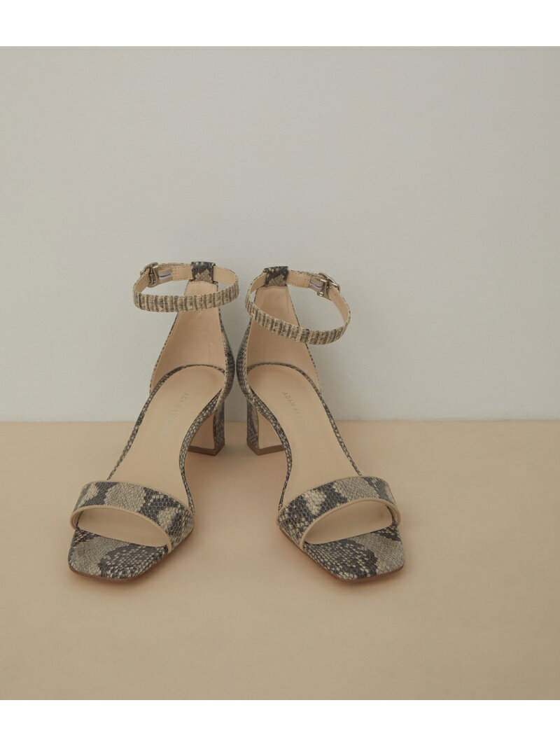 【SALE／60%OFF】アンクルストラップサンダル ADAM ET ROPE' FEMME アダムエロペ シューズ・靴 サンダル ブラック ブラウン【RBA_E】【送料無料】[Rakuten Fashion]のサムネイル