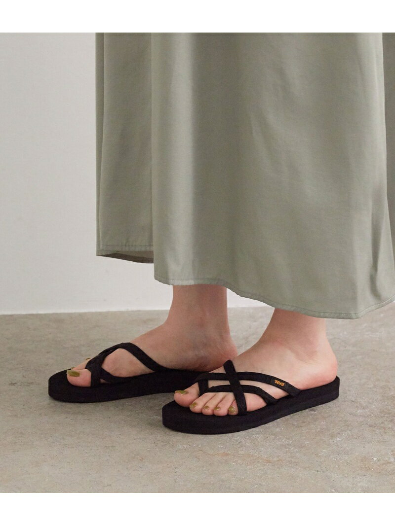 【TEVA】 OLOWAHU Juze ビス シューズ・靴 サンダル ブラック グリーン[Rakuten Fashion]のサムネイル