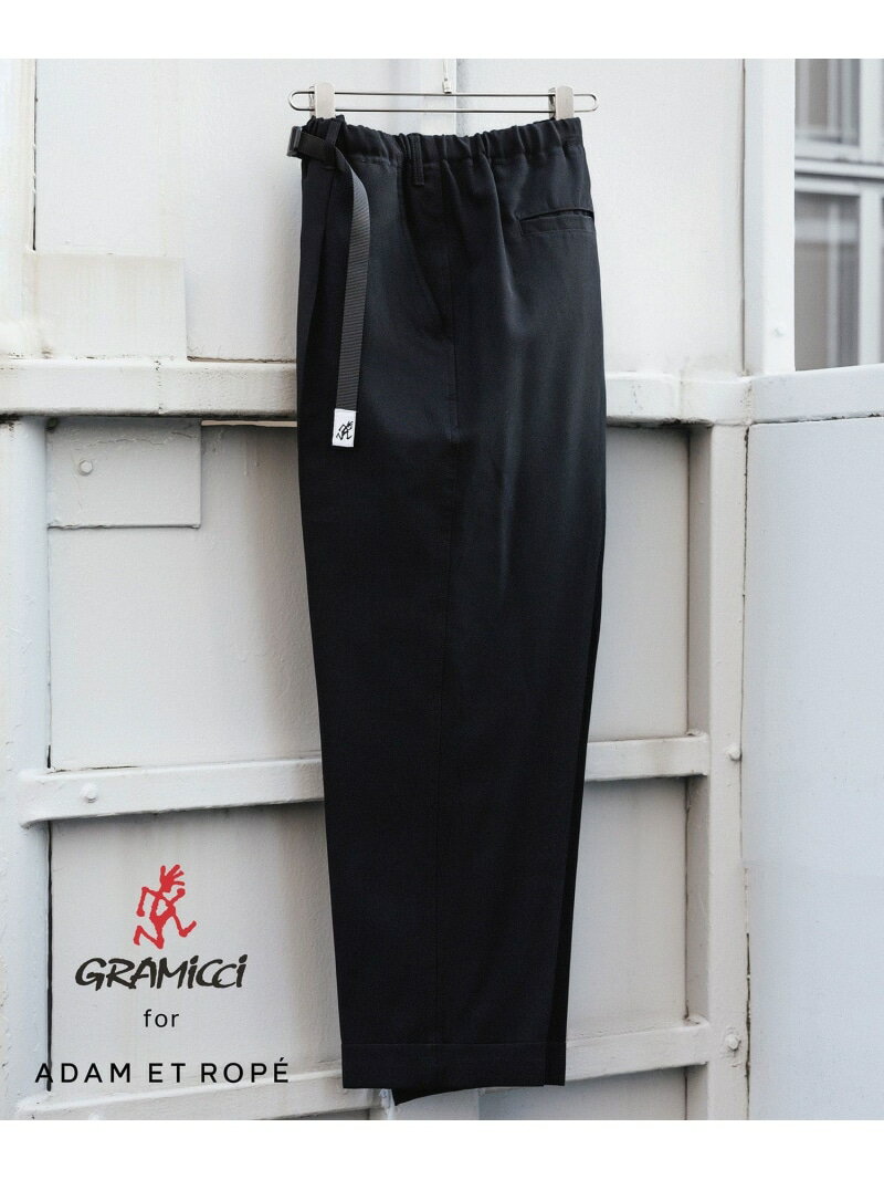 【別注】《GRAMICCI/グラミチ》2WAY STRETCH WIDE TAPERED CROPPED ADAM ET ROPE' HOMME アダムエロペ パンツ スラックス・ドレスパンツ ベージュ ブラック グレー【送料無料】[Rakuten Fashion]