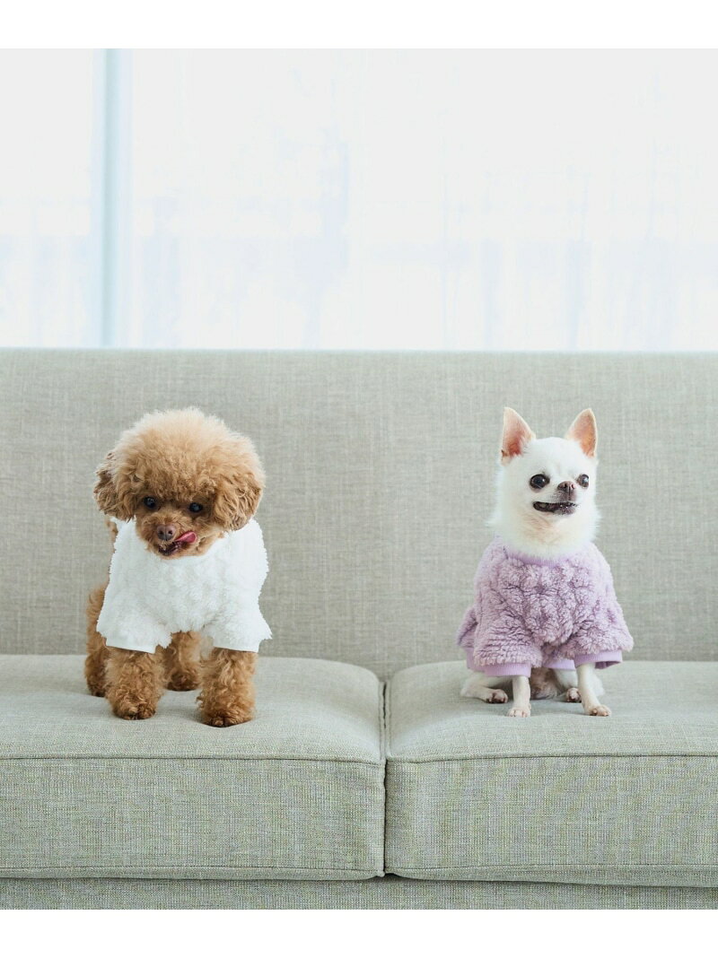 【DOG】ケーブル編みボアウエア ROPE' PICNIC PASSAGE ロペピクニック ペット用品 ペットウェア・ペット服【先行予約】*【送料無料】[Rakuten Fashion] jadorejunonline-10077893 J’aDoRe JUN ONLINE サンプル画像3