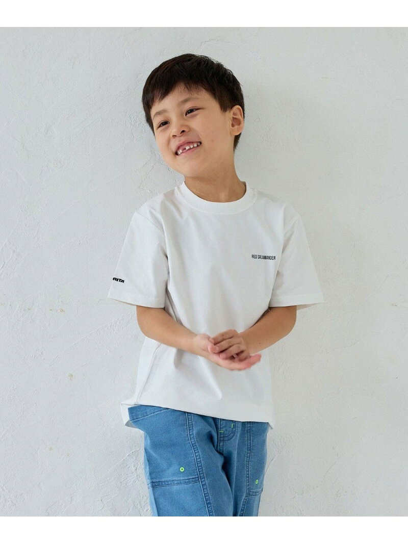 【KIDS】【Red Salamander】バックプリントTシャツ j.n.r.d ジュン スタンダード ピックス トップス カットソー・Tシャツ ホワイト レッド ネイビー【送料無料】[Rakuten Fashion]