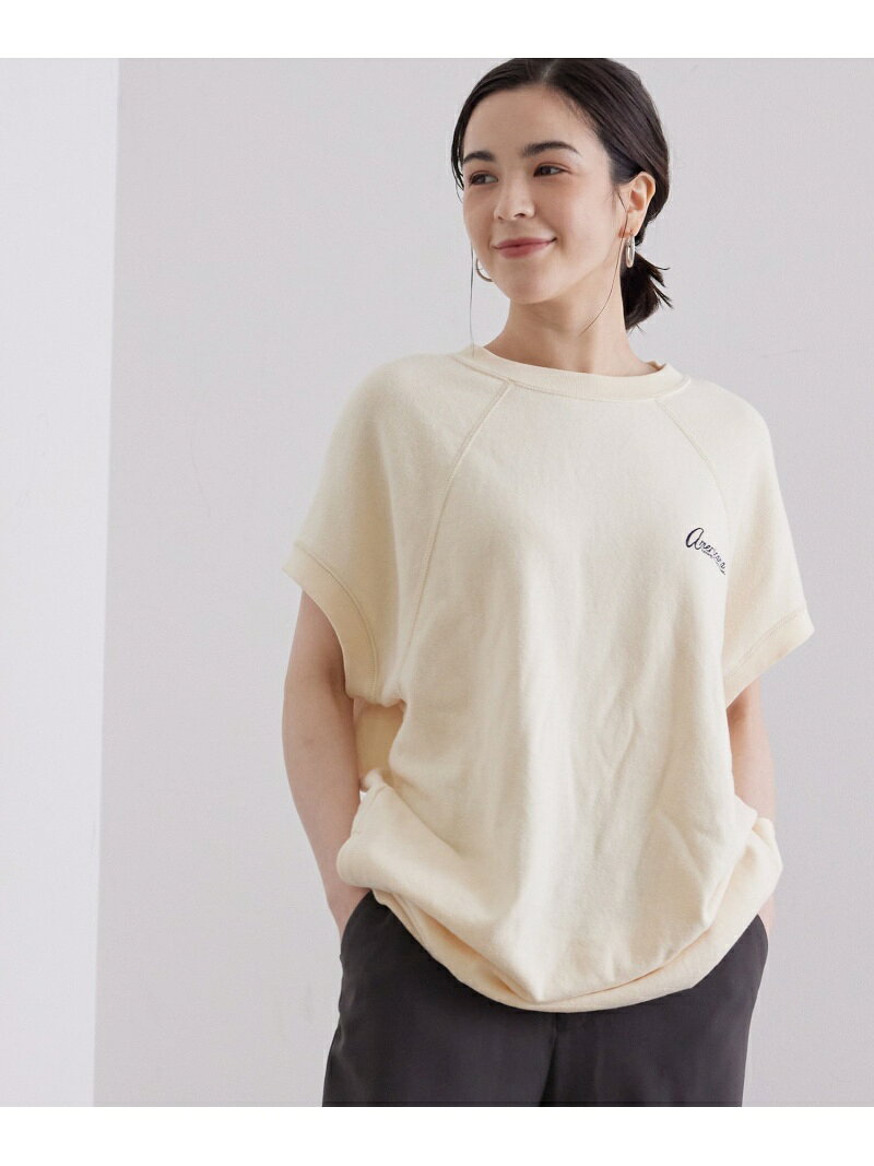 【SALE／50%OFF】【Americana(アメリカーナ)】アントウィッシュ裏毛ラグランノースリーブ SALON adam et rope' サロン アダム エ ロペ トップス その他のトップス ネイビー オレンジ グリーン【RBA_E】【送料無料】[Rakuten Fashion]