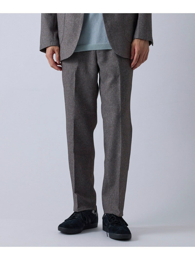 ポリツイルトラウザーパンツ/セットアップ対応 j.n.r.d ジュンレッド パンツ スラックス・ドレスパンツ ベージュ グレー【送料無料】[Rakuten Fashion]