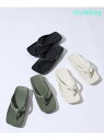 【muleboy/ミュールボーイ】SQUARE Z j.n.r.d ジュンレッド シューズ・靴 サンダル ベージュ ブラック カーキグリーン【送料無料】[Rak...
