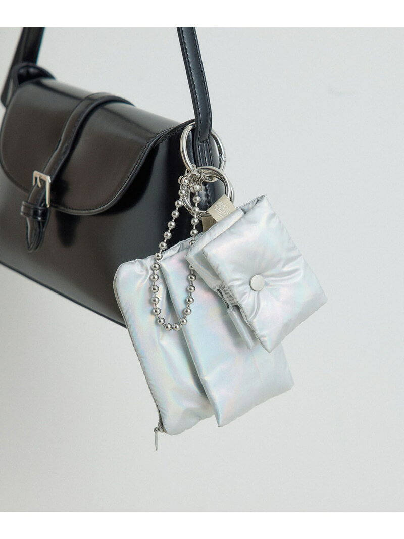 【SALE／50%OFF】【一部店舗限定】メタリックポーチセットチェーンキーホルダー ROPE' PICNIC PASSAGE ロペピクニック ファッション雑貨 チャーム・キーチェーン レッド シルバー ピンク【RBA_E】[Rakuten Fashion] jadorejunonline-10060027 J’aDoRe JUN ONLINE サンプル画像2