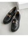 【SALE/50%OFF】晴雨兼用/洗えるタンクソールビット付ローファー ROPE' PICNIC PASSAGE ロペピクニック シューズ・靴 ローファー ブ...