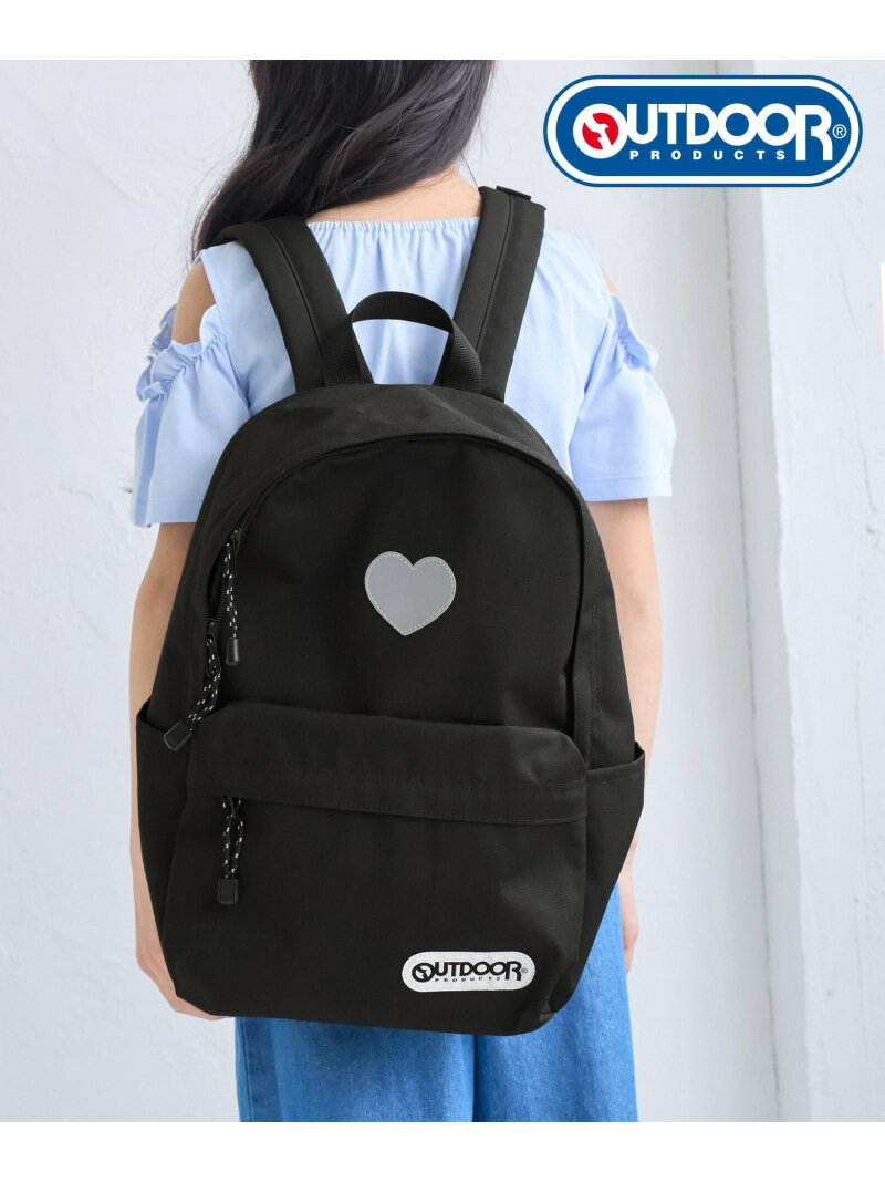 楽天J’aDoRe JUN ONLINE【KIDS/キッズ】【OUTDOOR PRODUCTS別注】リフレクター付リュック 16L ROPE' PICNIC KIDS ロペピクニック バッグ リュック・バックパック パープル ブラック【先行予約】*【送料無料】[Rakuten Fashion]