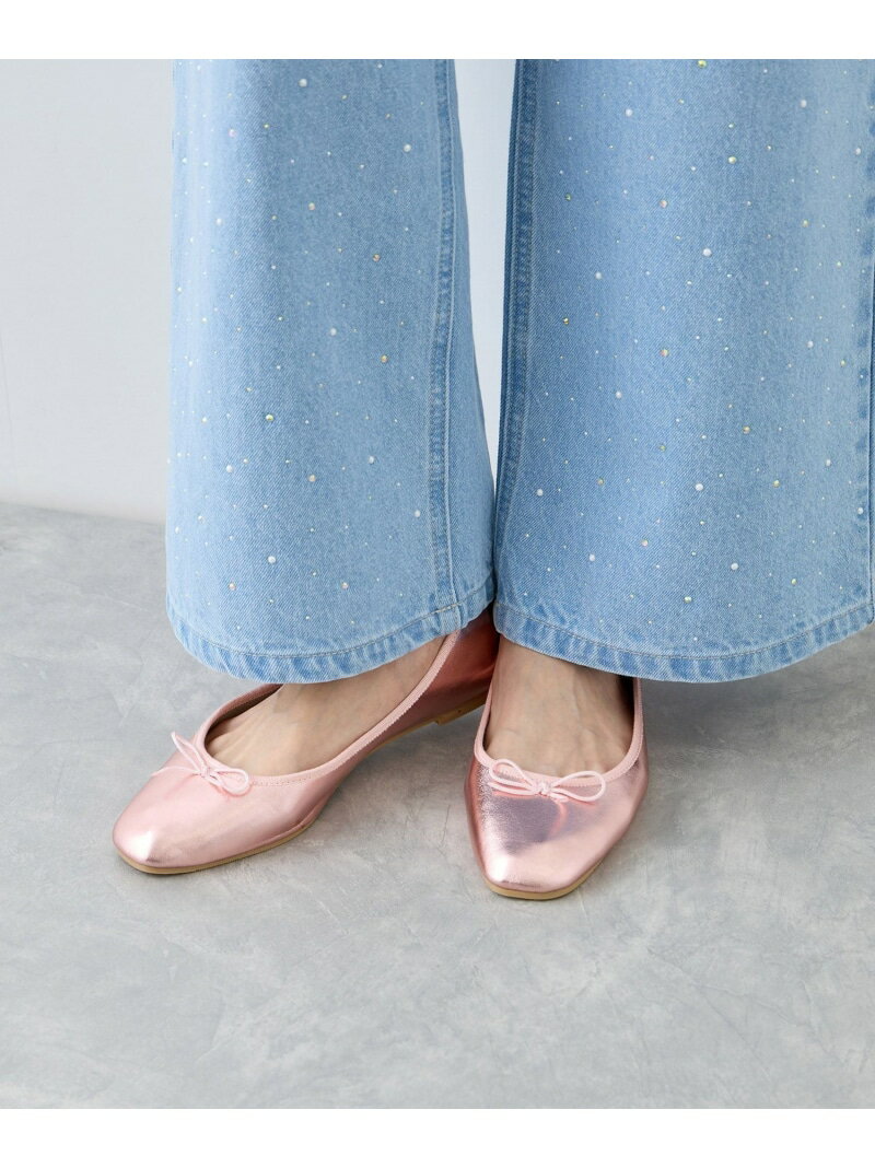 【SALE／30%OFF】【AIRina/エアリーナ】軽くてやわらかいバレエシューズ ROPE' PICNIC PASSAGE ロペピクニック シューズ・靴 バレエシューズ シルバー ピンク ブラック【RBA_E】[Rakuten Fashion] jadorejunonline-10074417 J’aDoRe JUN ONLINE パッケージ画像