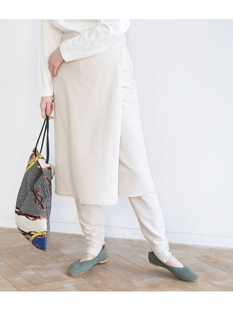 【SALE／65%OFF】【マシュマロタッチ】裏毛レギンス付きスカート ROPE' PICNIC ロペピクニック スカート その他のスカート グリーン ブラック ベージュ【RBA_E】[Rakuten Fashion] jadorejunonline-10022028 J’aDoRe JUN ONLINE サンプル画像2