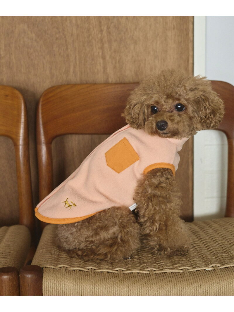 【SALE／40%OFF】【DOG】カラーフリースベスト ROPE' PICNIC PASSAGE ロペピクニック ペット用品 ペットウェア・ペット服 オレンジ パープル【RBA_E】[Rakuten Fashion] jadorejunonline-10061056 J’aDoRe JUN ONLINE サンプル画像2