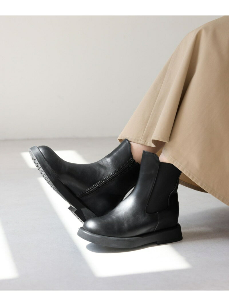【SALE／30%OFF】ジップアップサイドゴアショートブーツ ROPE' PICNIC PASSAGE ロペピクニック シューズ・靴 ブーツ ブラック【RBA_E】【送料無料】[Rakuten Fashion] jadorejunonline-10072107 J’aDoRe JUN ONLINE サンプル画像3