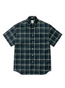 【SALE／60%OFF】【MISTERGENTLEMAN】MADRAS CHECK MORDERN S/S SHIRT bonjour records ボンジュールレコード トップス シャツ・ブラウス ネイビー ホワイト レッド【RBA_E】【送料無料】[Rakuten Fashion]