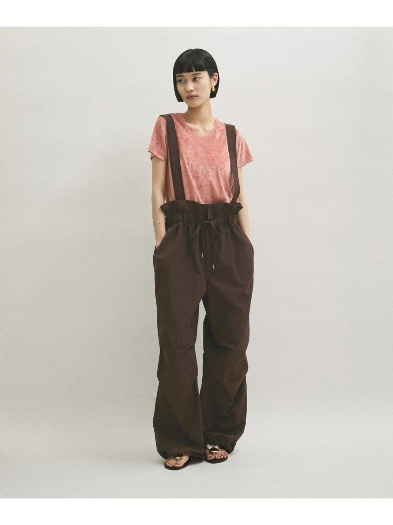 樂天商城 - 【SALE／60%OFF】サスペンダーナイロンパンツ ADAM ET ROPE' FEMME アダムエロペ パンツ その他のパンツ ベージュ【RBA_E】【送料無料】[Rakuten Fashion]