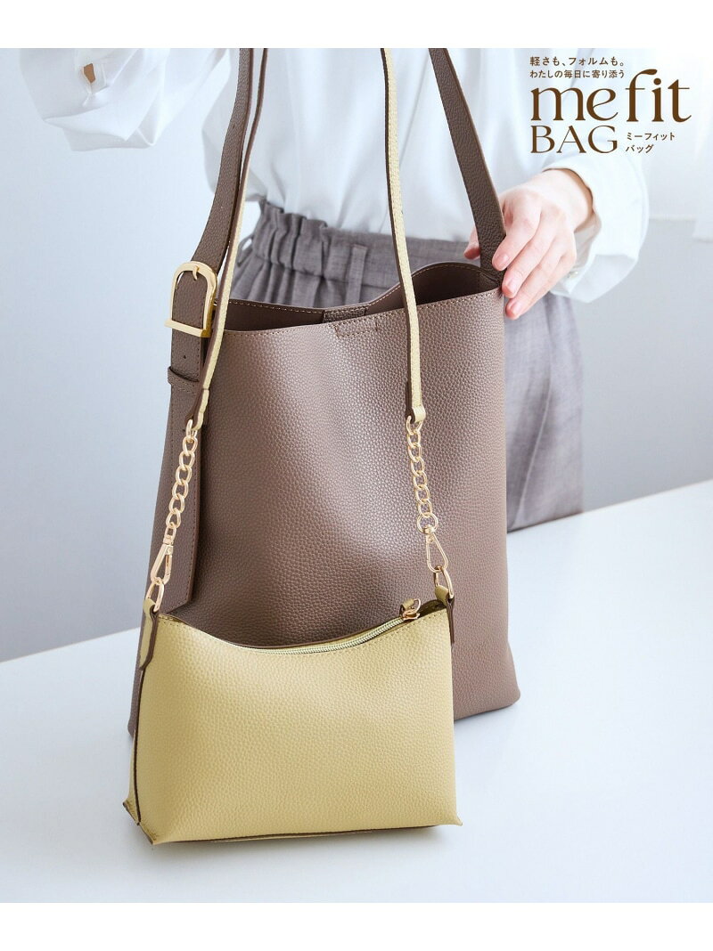 【ちゃんと+かわいい保証】me fit BAG ワンショルダートート&ミニショルダーバッグ/A4対応 ROPE' PICNIC PASSAGE ロペピクニック バッグ ショルダーバッグ グレー ブラウン ブラック【送料無料】[Rakuten Fashion] jadorejunonline-10075030 J’aDoRe JUN ONLINE サンプル画像3