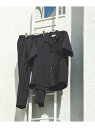【RIRANCHA】セットアップ / オープンカラーシャツ & スラックス ADAM ET ROPE' HOMME アダムエロペ スーツ・フォーマル セットアッ...