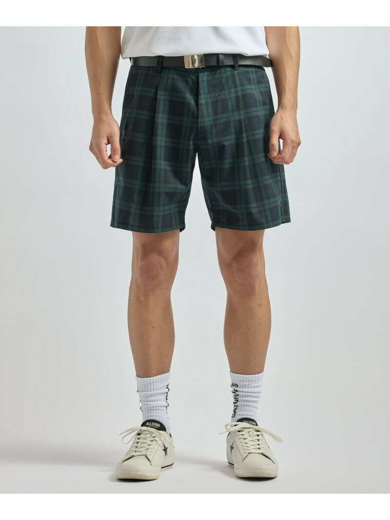 樂天商城 - Seersucker Shorts Saturdays Golf サタデーズ　ニューヨークシティ パンツ その他のパンツ ブラック グレー ホワイト【送料無料】[Rakuten Fashion]
