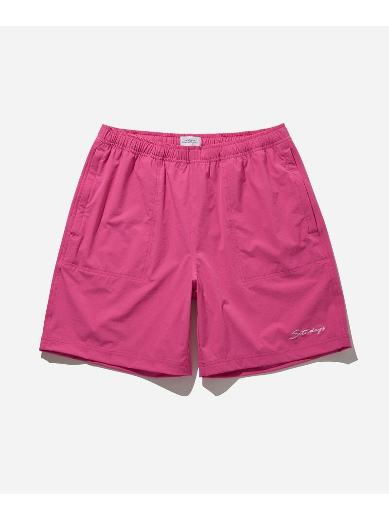【SALE／50%OFF】TYLER STRETCH SHORT Saturdays NYC サタデーズ　ニューヨークシティ 水着・スイムグッズ 水着 ピンク ベージュ【RBA_E】【送料無料】[Rakuten Fashion]