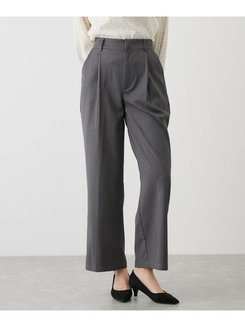 【SALE／50%OFF】タックワイドパンツ JAYRO ジャイロ パンツ その他のパンツ グレー ベージュ ブラウン【RBA_E】[Rakuten Fashion]