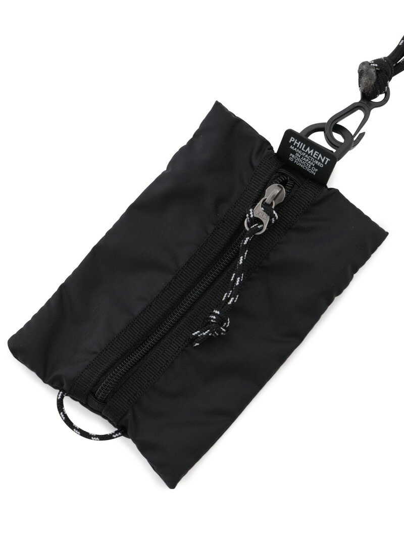 【PHILMENT】CO POUCH ADAM ET ROPE' HOMME アダムエロペ 財布・ポーチ・ケース ポーチ ブラック カーキ[Rakuten Fashion] 3