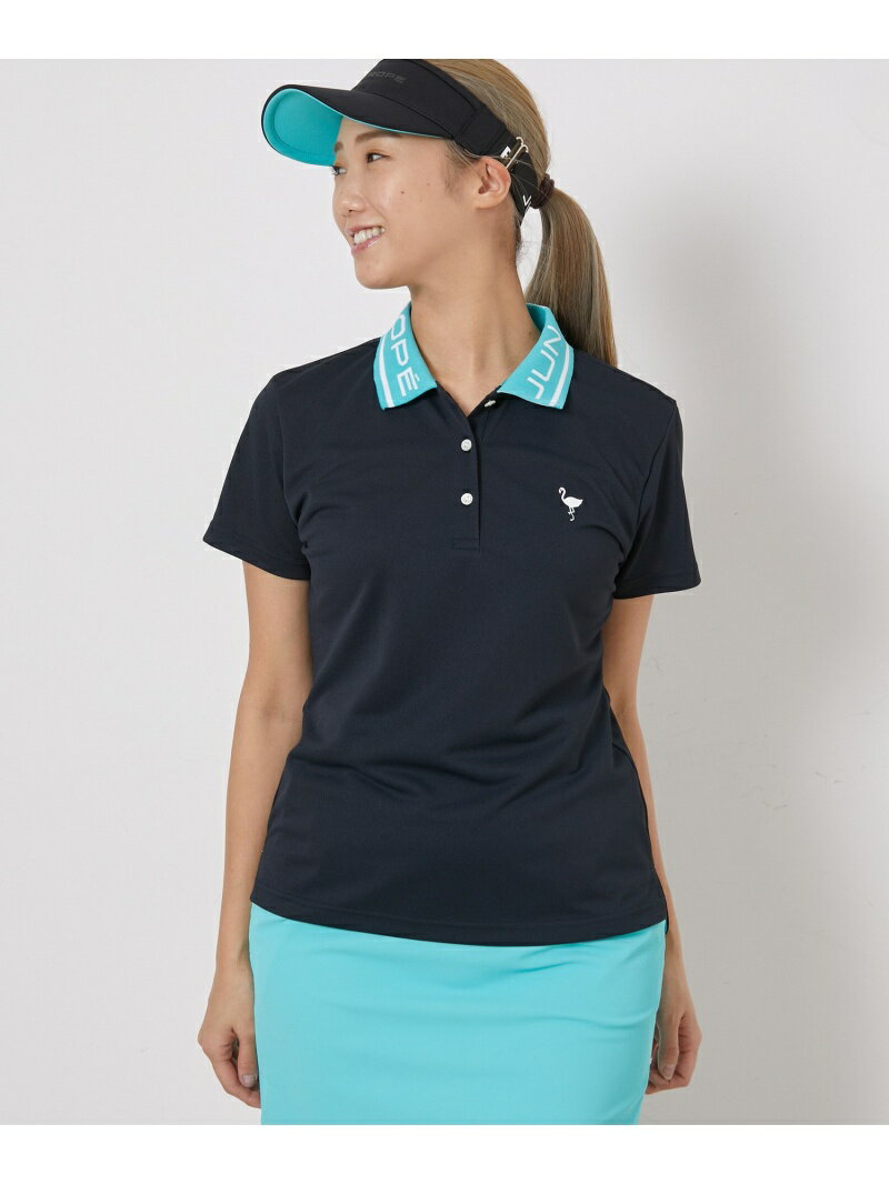 【SALE/70%OFF】【ECO】【UV】【吸水速乾】カノコロゴ半袖プルオーバー JUN&ROPE' ジュンアンドロペ トップス ポロシャツ レッド イエロー...