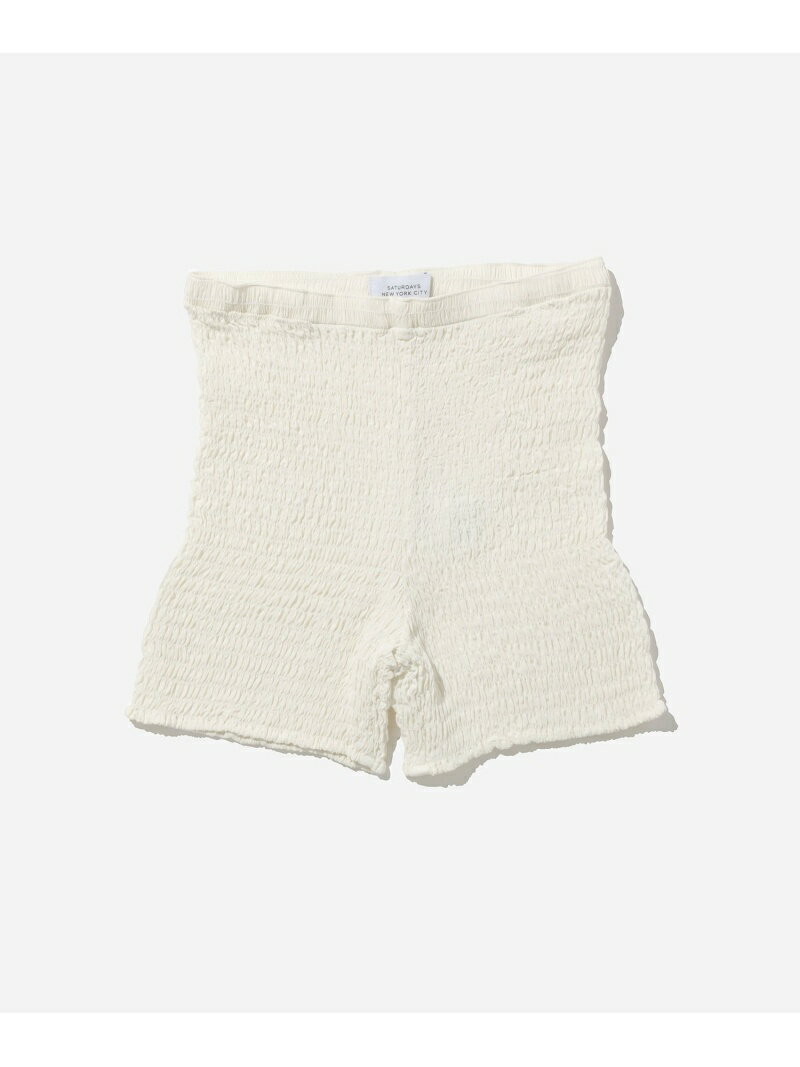 ySALE^40%OFFzJiji Smocked Short Saturdays NYC T^f[Y@j[[NVeB pc ̑̃pc zCg uE bhyRBA_Ezyz[Rakuten Fashion]