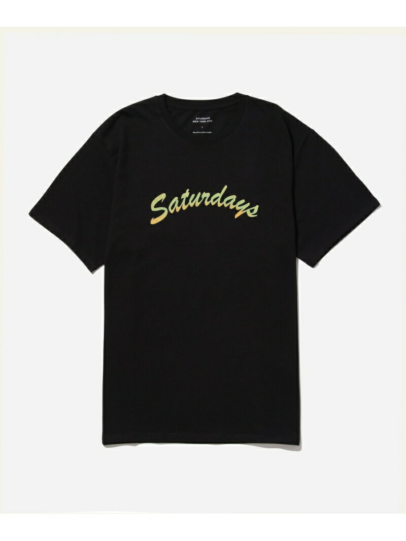 JaDoRe JUN ONLINE㤨֡SALE50%OFFHorizon Script Standard SS Tee Saturdays NYC ǡ˥塼衼ƥ ȥåץ åȥT ۥ磻 ԥ ֥åRBA_E[Rakuten Fashion]פβǤʤ3,575ߤˤʤޤ