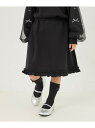【SALE/50%OFF】【KIDS】裏毛裾フリルスカート/セットアップ対応 ROPE' PICNIC KIDS ロペピクニック スカート その他のスカート ブ...