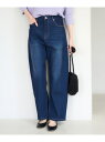 【SALE/20%OFF】【ウエスト革命デニム】ウエストシェイプカービーデニム ROPE' PICNIC ロペピクニック パンツ ジーンズ・デニムパンツ ブルー...