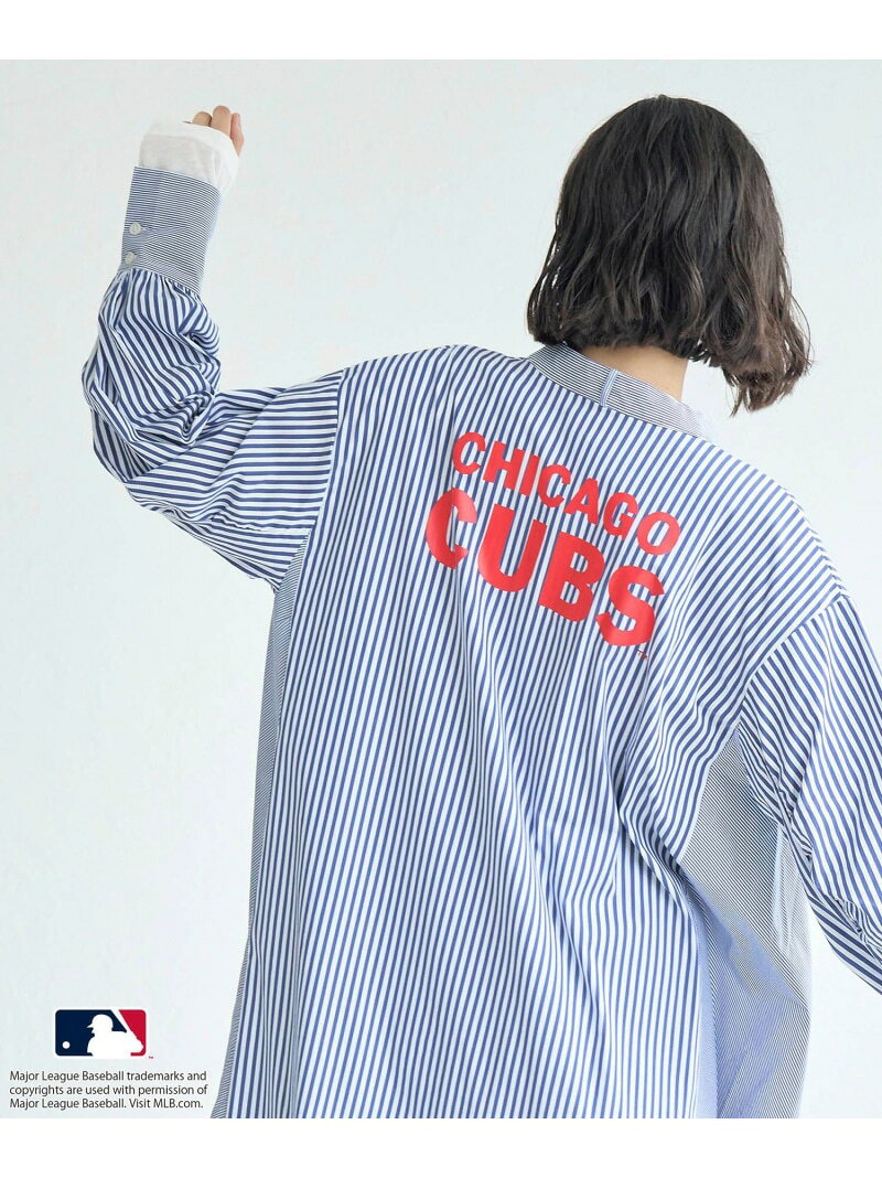 【SALE／50%OFF】【MLB COLLECTION BY JUN】リボンタイシャツワンピース ROPE' PICNIC R ロペピクニック ワンピース・ドレス ワンピース ネイビー ブルー【RBA_E】【送料無料】[Rakuten Fashion] jadorejunonline-10061984 J’aDoRe JUN ONLINE サンプル画像2