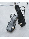 【SALE/30%OFF】メタルサムリングサンダル ROPE' PICNIC PASSAGE ロペピクニック シューズ・靴 サンダル ゴールド ブラック ブラウ...