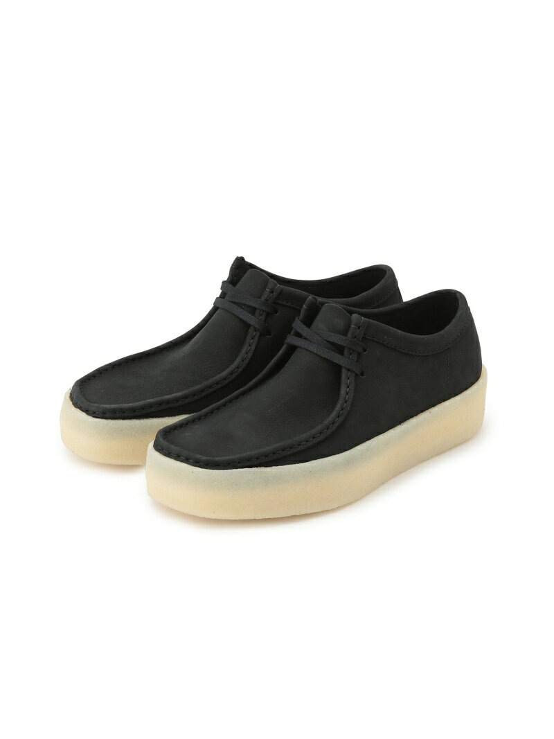 JUNRed（ジュンレッド）CLARKS / クラークス Wallabee Cup ワラビー カップCLARKS/クラークス　WallabeeCupワラビーカップアッパーの前半をクレープソールに埋め込んだようなデザイン。カルト的な人気を誇るワラビーのこのバージョンは、イギリスの象徴的なチャールズ・F・ステッドのタンナーリーでつくられたヌバックを使用。時間をかけて履き込むことでより足になじみフィット感がアップ。クッション性高いクレープソールもやさしい履き心地を提供。メーカー品番：26158144【CLARKS/クラークス】1825年にイングランド南西部の小さな町でスタート。180年以上の長い歴史の中で培った経験、技術、履き心地の良いデザインと機能性が世界で愛されています。※撮影場所やライティング、お使いのモニター環境によって色の見え方が異なる場合がございます。※商品のカラーは詳細画像の色味をご参照ください。型番：BHA73230-01-123 JE1967【採寸】7.5／cm25.5 ｜ その他（プラットフォーム）2.7（ソールの厚み）3.5（両足重量）1030g8／cm26 ｜ その他（プラットフォーム）2.7（ソールの厚み）3.5（両足重量）1030g8.5／cm26.5 ｜ その他（プラットフォーム）2.7（ソールの厚み）3.5（両足重量）1030g商品のサイズについて【商品詳細】ブラック（01）：ベトナム素材：ブラック（01）サイズ：7.5、8、8.5※画面上と実物では多少色具合が異なって見える場合もございます。ご了承ください。商品のカラーについて 【予約商品について】 ※「先行予約販売中」「予約販売中」をご注文の際は予約商品についてをご確認ください。■重要なお知らせ※ 当店では、ギフト配送サービス及びラッピングサービスを行っておりません。ご注文者様とお届け先が違う場合でも、タグ（値札）付「納品書 兼 返品連絡票」同梱の状態でお送り致しますのでご了承ください。 ラッピング・ギフト配送について※ 2点以上ご購入の場合、全ての商品が揃い次第一括でのお届けとなります。お届け予定日の異なる商品をお買い上げの場合はご注意下さい。お急ぎの商品がございましたら分けてご購入いただきますようお願い致します。発送について ※ 買い物カートに入れるだけでは在庫確保されませんのでお早めに購入手続きをしてください。当店では在庫を複数サイトで共有しているため、同時にご注文があった場合、売切れとなってしまう事がございます。お手数ですが、ご注文後に当店からお送りする「ご注文内容の確認メール」をご確認ください。ご注文の確定について ※ Rakuten Fashionの商品ページに記載しているメーカー希望小売価格は、楽天市場「商品価格ナビ」に登録されている価格に準じています。 商品の価格についてJUNRedJUNRedのモカシン・デッキシューズシューズ・靴ご注文・お届けについて発送ガイドラッピンググッズ3,980円以上送料無料ご利用ガイド