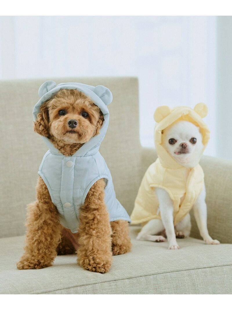 【SALE／50%OFF】【DOG】クマ耳中綿ベスト ROPE' PICNIC PASSAGE ロペピクニック ペット用品 ペットウェア・ペット服【RBA_E】[Rakuten Fashion] jadorejunonline-10071749 J’aDoRe JUN ONLINE サンプル画像3