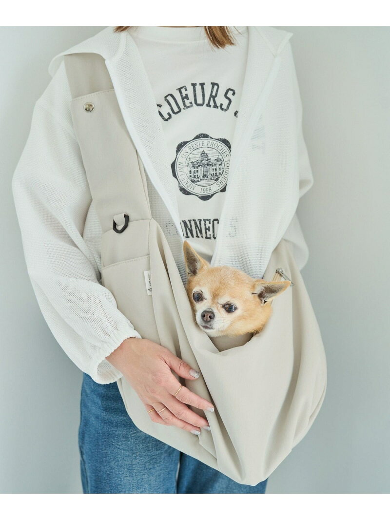 【SALE／20%OFF】【DOG】ナイロンスリングバッグ ROPE' PICNIC PASSAGE ロペピクニック ペット用品 ペットウェア・ペット服【RBA_E】【送料無料】[Rakuten Fashion] jadorejunonline-10076490 J’aDoRe JUN ONLINE パッケージ画像