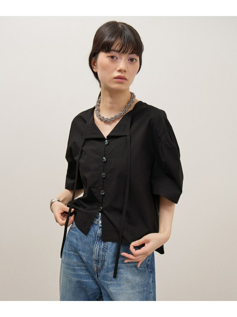 Rakuten - 【SALE／30%OFF】【WEB限定】タックスリーブブラウス ADAM ET ROPE' FEMME アダムエロペ トップス シャツ・ブラウス ブラック ブルー ホワイト【RBA_E】【送料無料】[Rakuten Fashion]