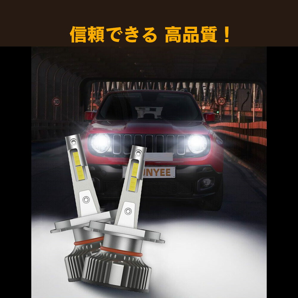 LED H1 M10 LEDヘッドライト バルブ 車用 ハイビーム MAZDA マツダ スクラム SCRUM H1 M109.7～ DG64# 8000LM 6000K 2灯 Linksauto 3