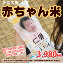 お米 送料無料 赤ちゃん米 ?だっこしてください?【出産内祝い】【体重米】【生れた時の体重と同じ重さのお米】【29年産】【岩手県産米】