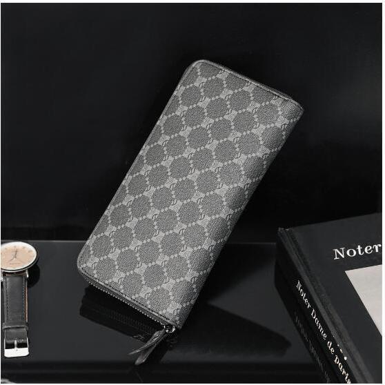 長財布 財布 メンズ ラウンドファスナー コインケース ビジネス カードケース 名刺 入れ シンプル おし..