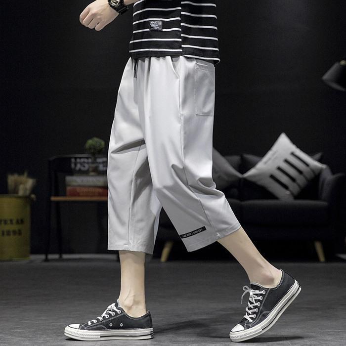 【楽天スーパーSALE】7分丈パンツ メンズ 接触冷感パンツ 冷感パンツ 七分丈 夏 ひんやり ハーフパンツ ひざ下 ワークパンツ 作業着 通学