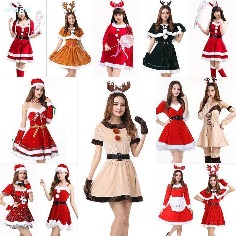 【楽天スーパーSALE】クリスマス コスプレレディースサンタコスプレサンタクロース衣装パーティードレス仮装コスチュームマントポンチョ可愛いイベントパーティードレ...