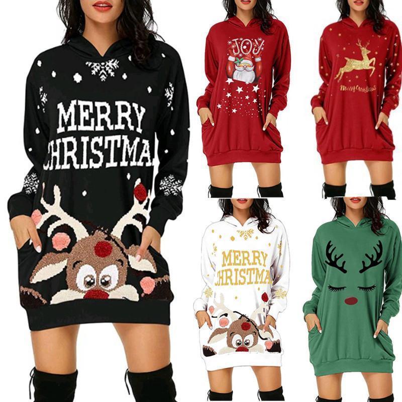 樂天商城 - サンタ コスプレ サンタクロース コスチューム クリスマス2021 衣装 パーカー ロングパーカー ゆったり レディース