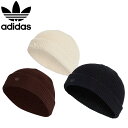 adidas Originals アディダス オリジナルス HAY67 ADI COLOR SHORT BEANIE アディ カラー ショート ビーニー IL8441 IL8443 IL8444 ニット帽 トレフォイル ロゴ ストリート 防寒 保温 帽子 スポーツ メンズ レディース ユニセックス 3カラー 国内正規 2023AW 10%OFF セール