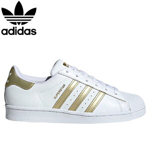 adidas Originals アディダス オリジナル FX7483 SUPERSTAR W スーパースター ウィメンズ スニーカー キックス シューズ 靴 ストリート スポーツ メンズ レディース フットウェアホワイト/ゴールドメタリック/フットウェアホワイト 国内正規 2023SS