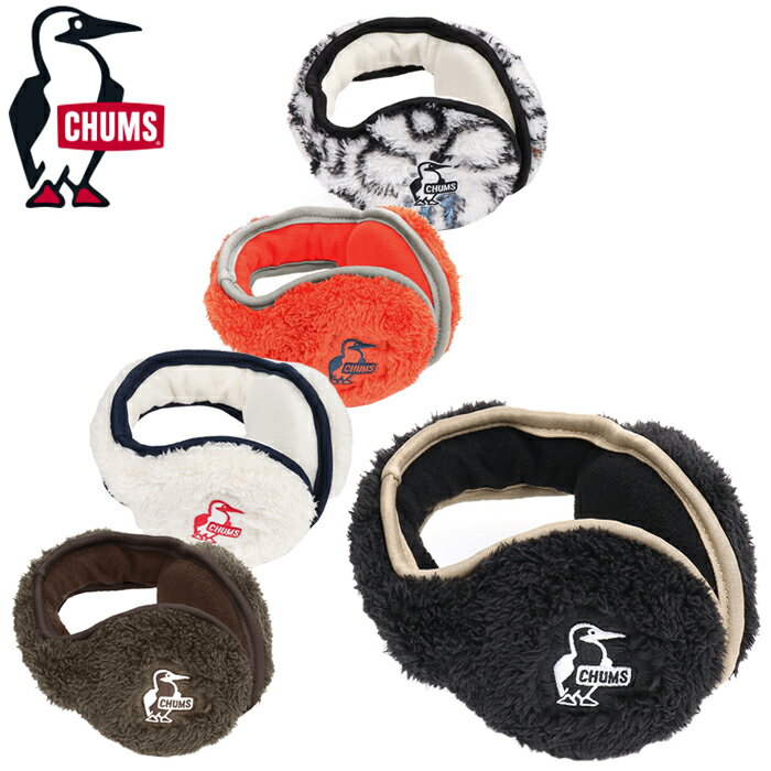 CHUMS チャムス CH09-1306 ELMO FLEECE COMPACT EAR WARMER エルモ フリース コンパクト イヤーウォーマー 耳当て ブービーロゴ 防寒 保温 携行 キャンプ アウトドア メンズ レディース ユニセックス 5カラー 国内正規 2023AW