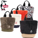 CHUMS チャムス CH60-3643 ELMO FLEECE TOTE BAG エルモ フリース トート バッグ 鞄 カバン ボア ポケット ストリート アメカジ キャンプ アウトドア メンズ レディース ユニセックス 5カラー 国内正規 2023AW