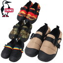 CHUMS チャムス CH63-1024 CHUMS MOC SHOES チャムス モック シューズ 靴 中綿 保温 サンダル 2WAY 2ウェイ 裏起毛 室内履き 収納袋 アウトドア キャンプ メンズ レディース ユニセックス 3カラー 国内正規 2024AW 20%OFF セール