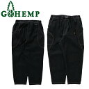 GOHEMP ゴーヘンプ GHP1148BGO HIGH EXPLORER PANTS ハイ エクスプローラー パンツ ヘンプ コットン デニム ストレッチ ロングパンツ ジーンズ ジーパン ボトムス アウトドア ナチュラル メンズ ユニセックス ONE WASH ワンウォッシュ