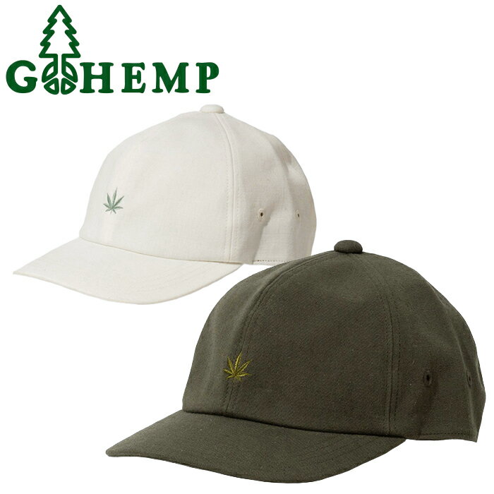 GOHEMP ゴーヘンプ GHG0226GVF HEMP PANEL CAP ヘンプ パネル キャッ
