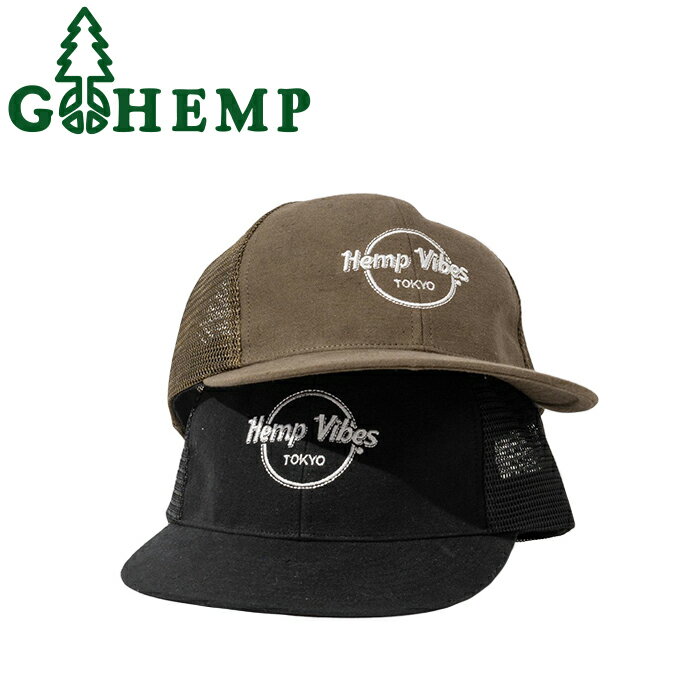 GOHEMP ゴーヘンプ GHG0261MCP HEMP VIBES MESH CAP ヘンプ バイ