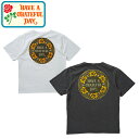 HAVE A GRATEFUL DAY ハブ ア グレイトフル デイ GDC0219DOIL T-SHIRT -DOILY LOGO ティーシャツ ドイリー ロゴ ショートスリーブ Tシャツ 花 半袖 トップス ナチュラル アウトドア メンズ ユニセックス 2カラー 2023SS