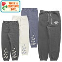 HAVE A GRATEFUL DAY ハブ ア グレイトフル デイ GDC0258FLWS SWEAT PANT スエット パンツ フラワー 花柄 プリント ロングパンツ ロゴ パジャマ 裏起毛 アウトドア キャンプ スポーツ ストリート ナチュラル メンズ ユニセックス 2024SS